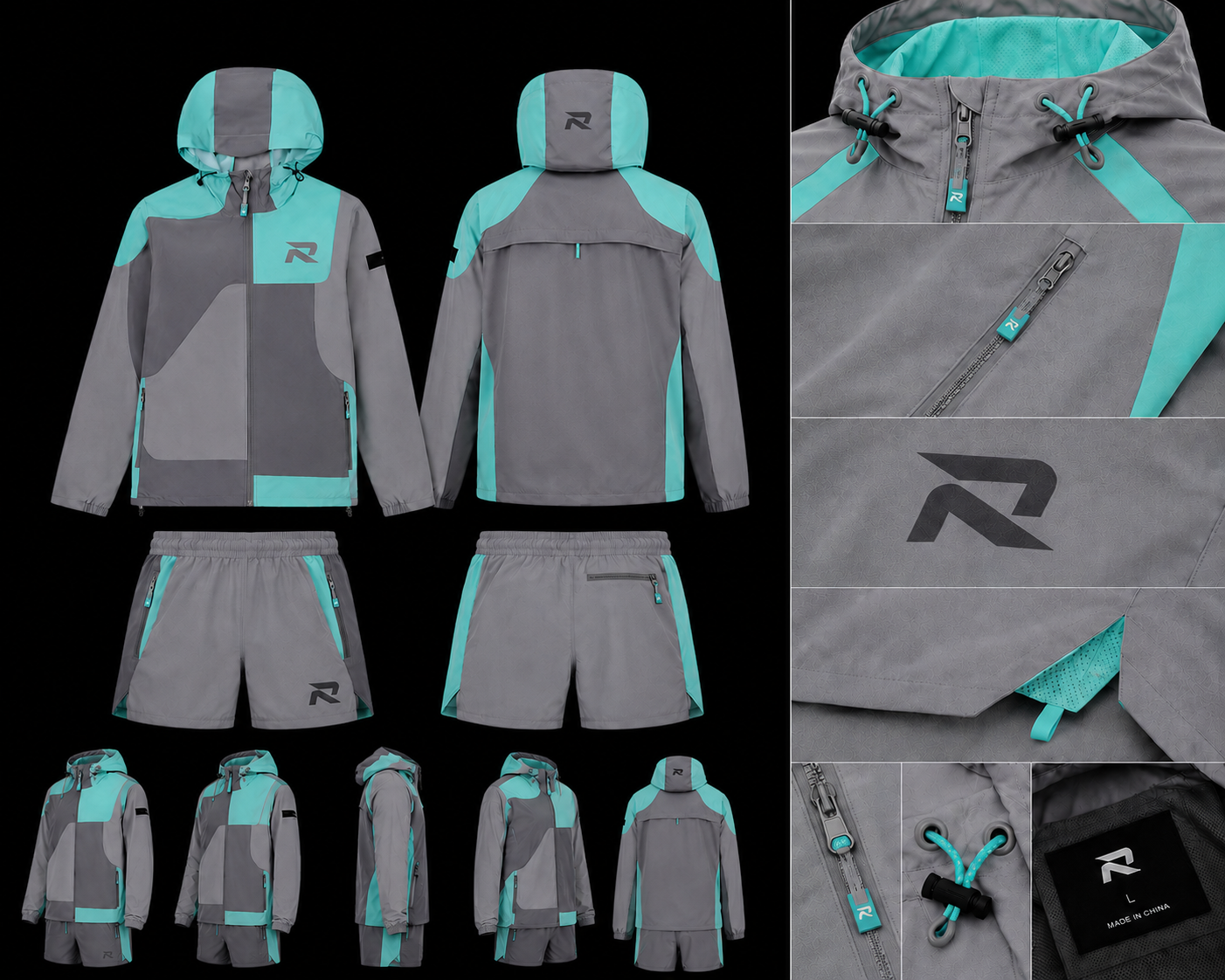 Performance - Mint/Grey